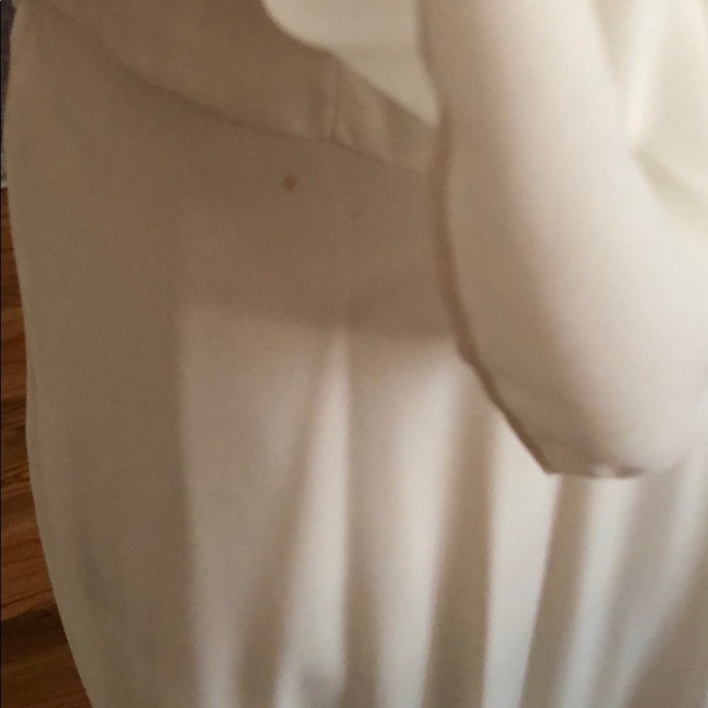 Beautiful Zara Basic Off White Evening Dress. - image 8